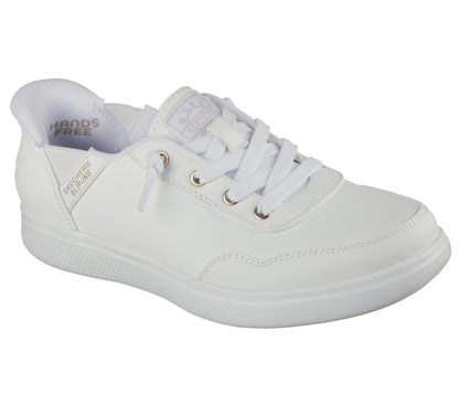 Skechers Women's Hands Free Slip-Ins Bobs Skip – B Cute Classic, White