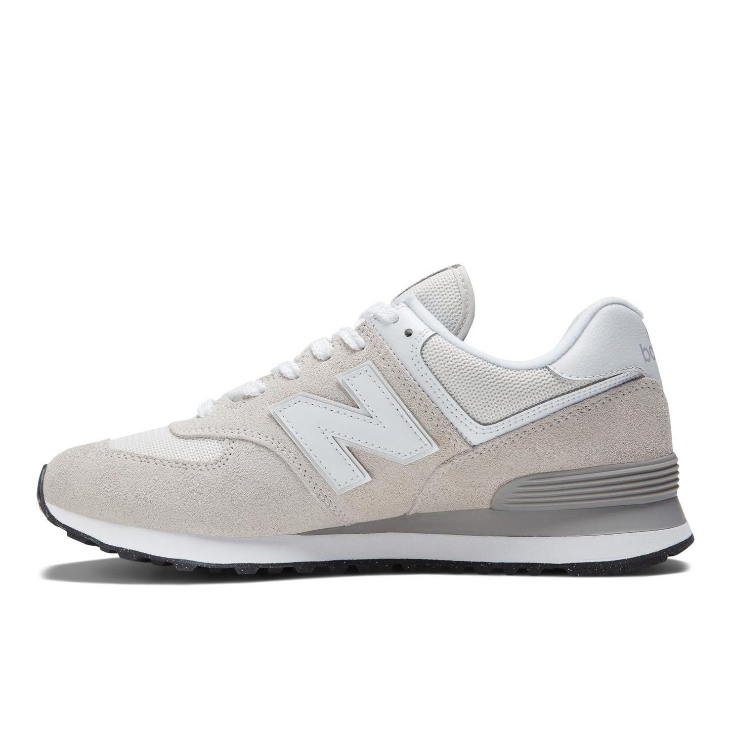 New Balance Men's 574 Core Sneaker, Nimbus Cloud/White