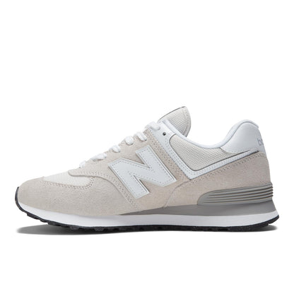 New Balance Men's 574 Core Sneaker, Nimbus Cloud/White