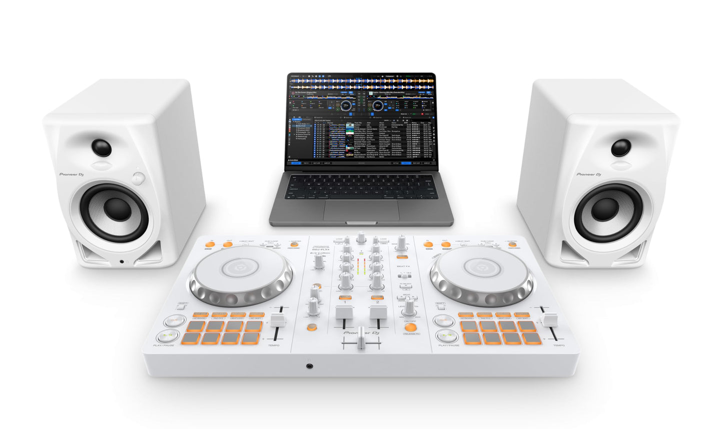 Pioneer DJ Controlador DDJ-FLX4 de 2 Decks (Edición Limitada / Blanco)