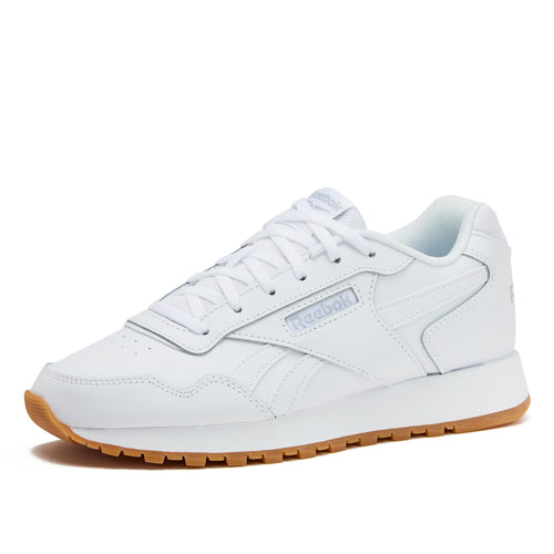 Reebok Glide Sneakers for Women - Black or White Tennis Shoes, White/Cold Grey/Gum