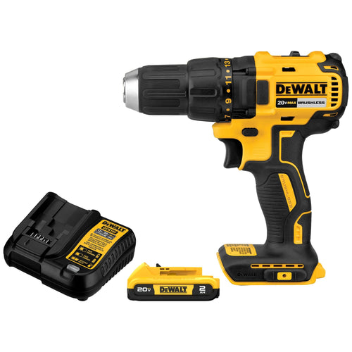 DEWALT Kit de Taladro Atornillador Inalámbrico 20V MAX (2.0 Ah / Modelo DCD777D1)