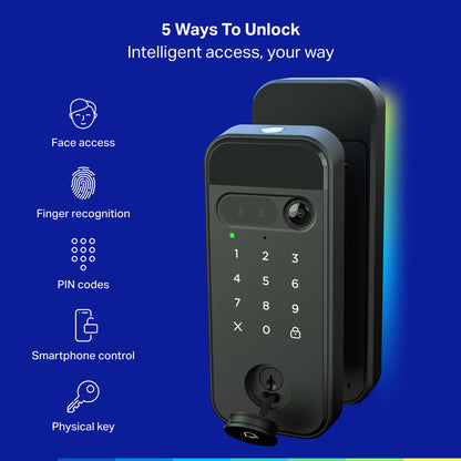 myQ Secure View™ Cerradura Inteligente 3 en 1
