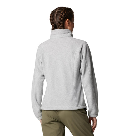 Columbia Chaqueta de Forro Polar Benton Springs para Mujer (Gris Cirrus Heather / Talla M)