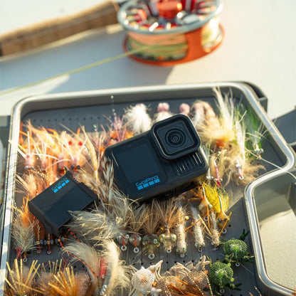 GoPro HERO13 Black Waterproof Action Camera with 5.3K60 Video, 27MP Photos, Enduro 1900mAh Battery, 64GB SanDisk microSD Card, 47-Piece Accessory Kit, 1-Year Warranty