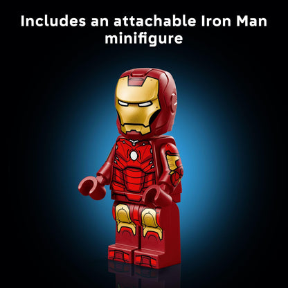 LEGO Marvel Kit de Construcción Iron Man Mark 3 Edición de Coleccionista (76344)