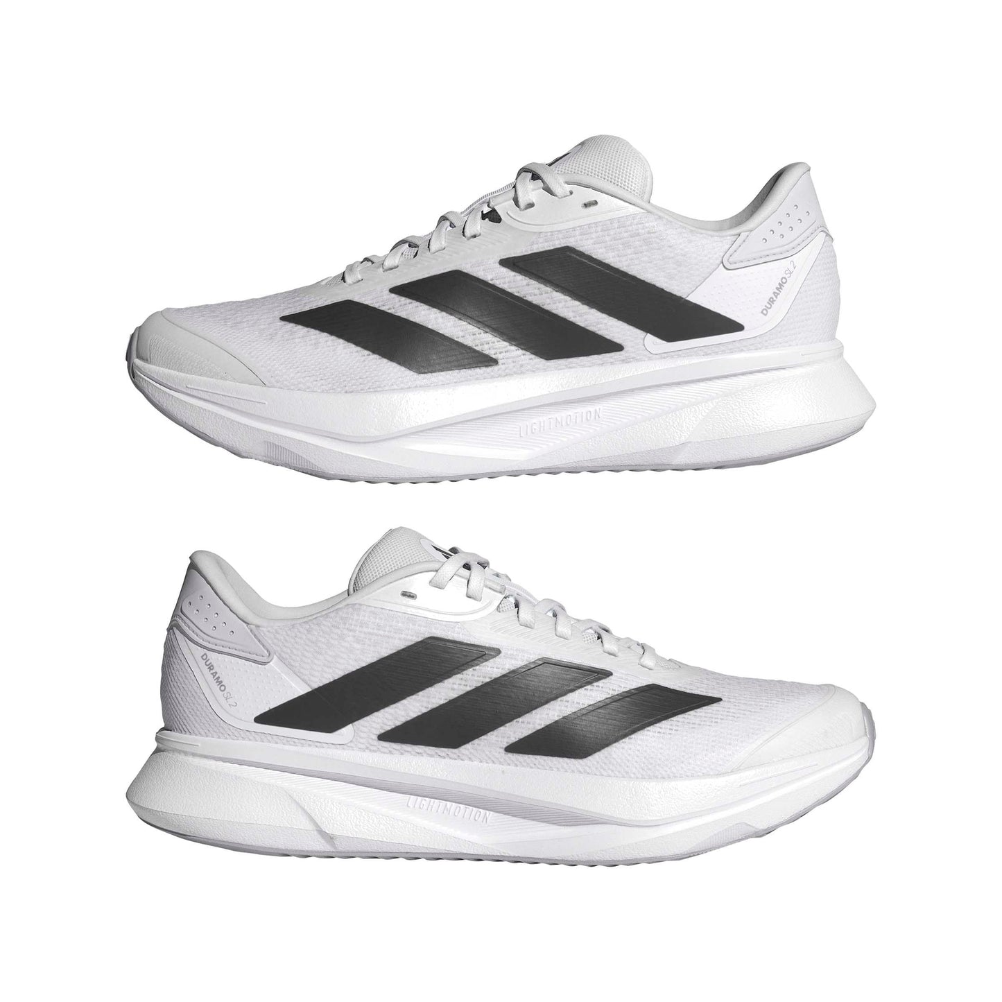 adidas Womens Duramo SL 2.0 Running, White/Black/Dash Grey