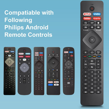 Control Remoto de Repuesto para Smart TV Philips (Universal / Android)