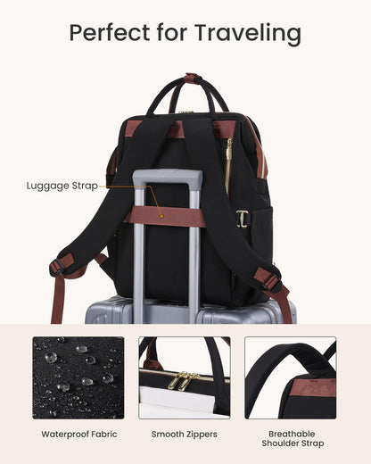 LOVEVOOK Mochila para Laptop de Mujer (15.6")