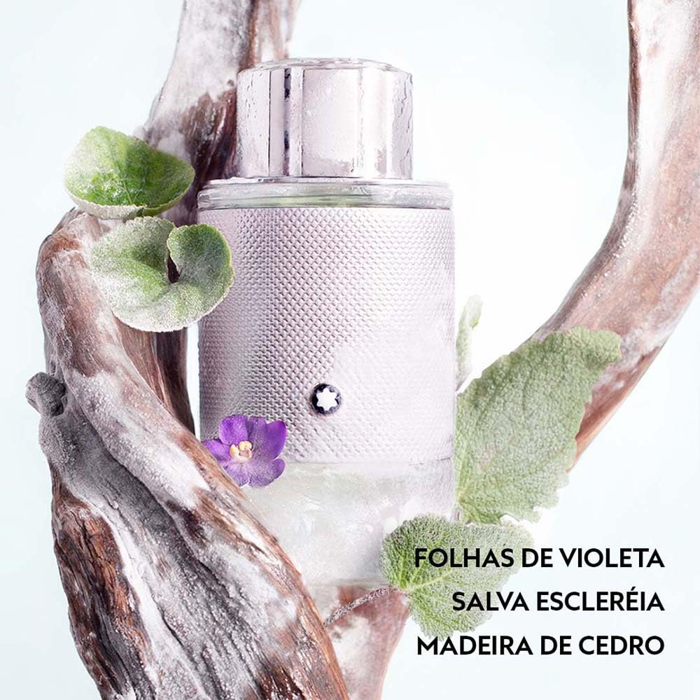 Mont Blanc Explorer Platinum para Hombre (1.0 oz / EDP Travel Spray)