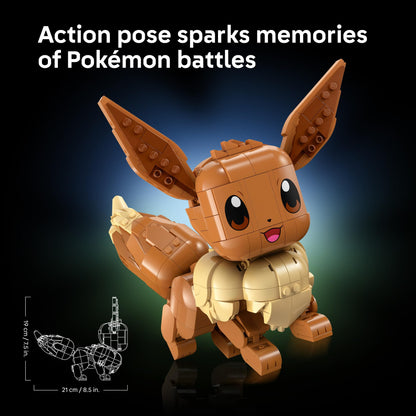 LEGO Figura Posable de Pokémon Eevee (72151)