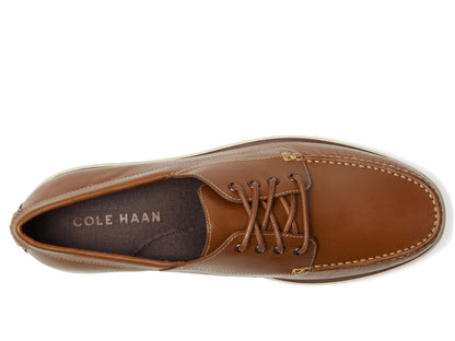 Cole Haan Men's Grand 4-Eye Loafers, British Tan/Angora, 8.5-M US