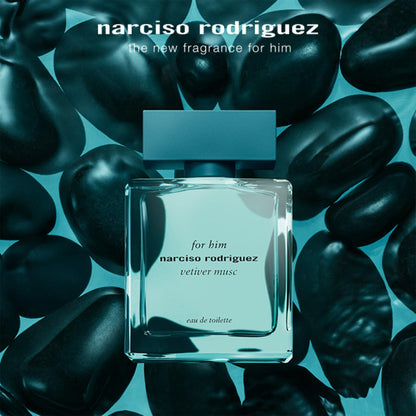 Narciso Rodriguez Vetiver Musc para Hombre EDT (3.3 oz)