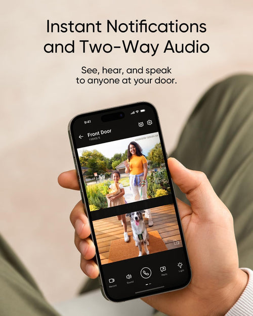 eufy Kit de Timbre con Video de Seguridad E340 (8GB / Batería Recargable)