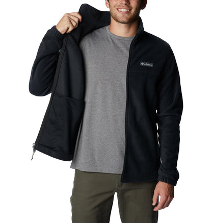 Columbia Chaqueta de Forro Polar Steens Mountain 2.0 para Hombre (Negro / Talla XL)