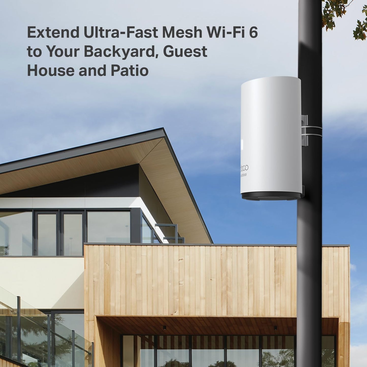 TP-Link Deco Sistema WiFi para Exteriores (Paquete de 1 / Modelo X50-Outdoor)