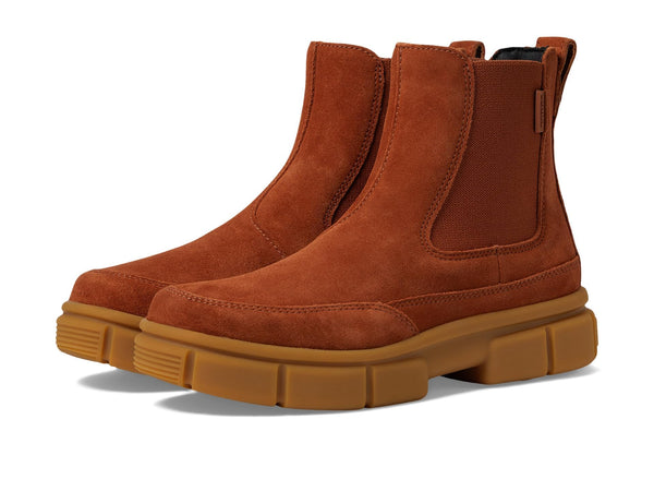 SOREL Women's Explorer STRT Chelsea Boot - Sanguine, Gum 2