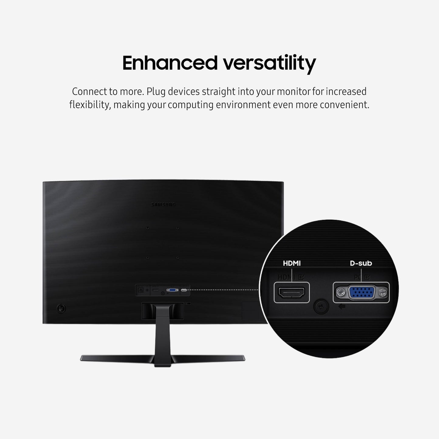 Samsung Essential S3 Series Monitor de Computadora Curvo 27"