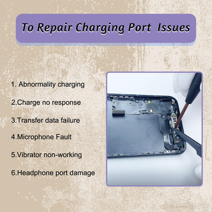 Risidamoy Puerto de Carga de Repuesto para iPhone 14