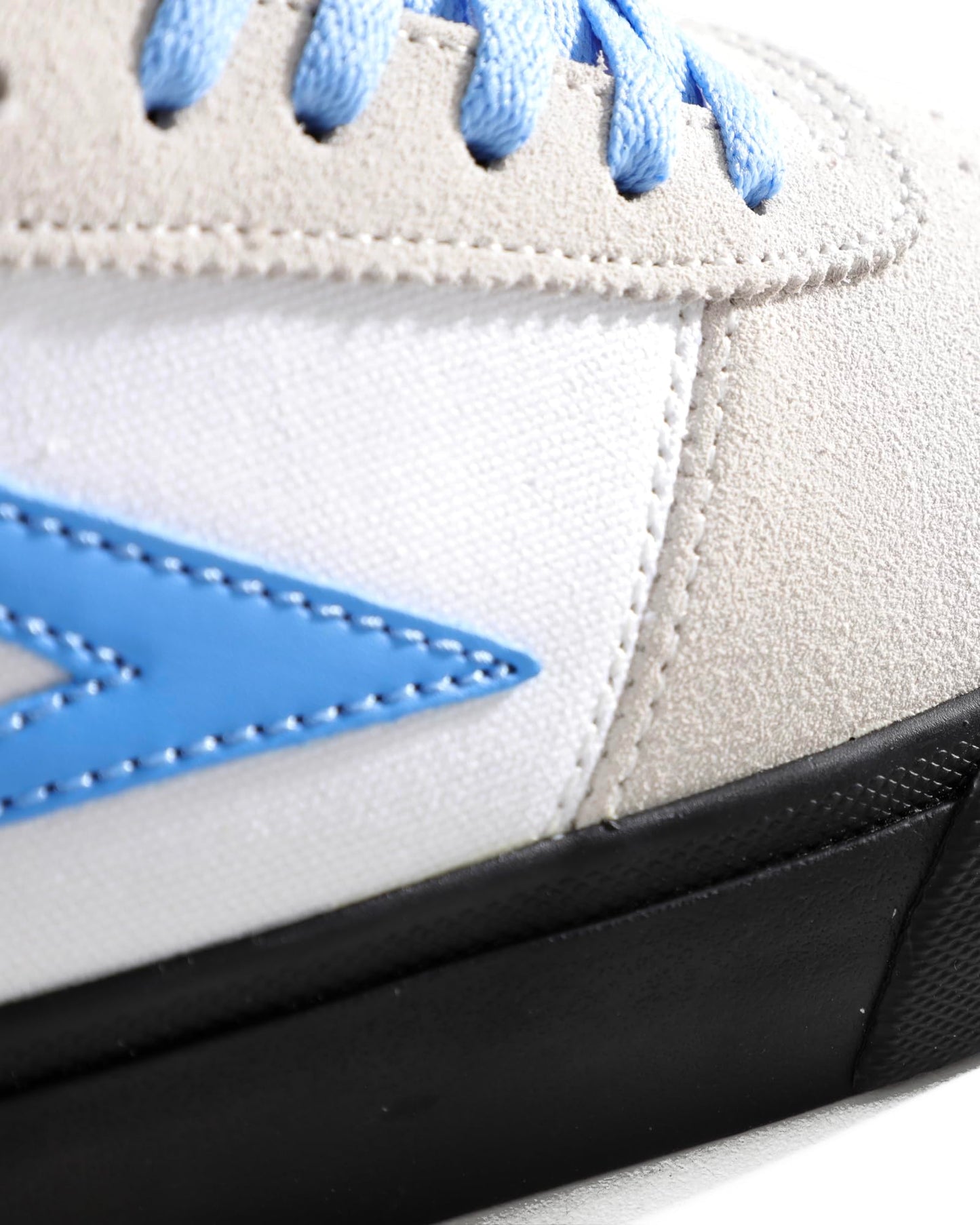 Lakai Manchester Mens Skate Shoes – White Black Sky Low-Top Skateboard Sneakers for Men –