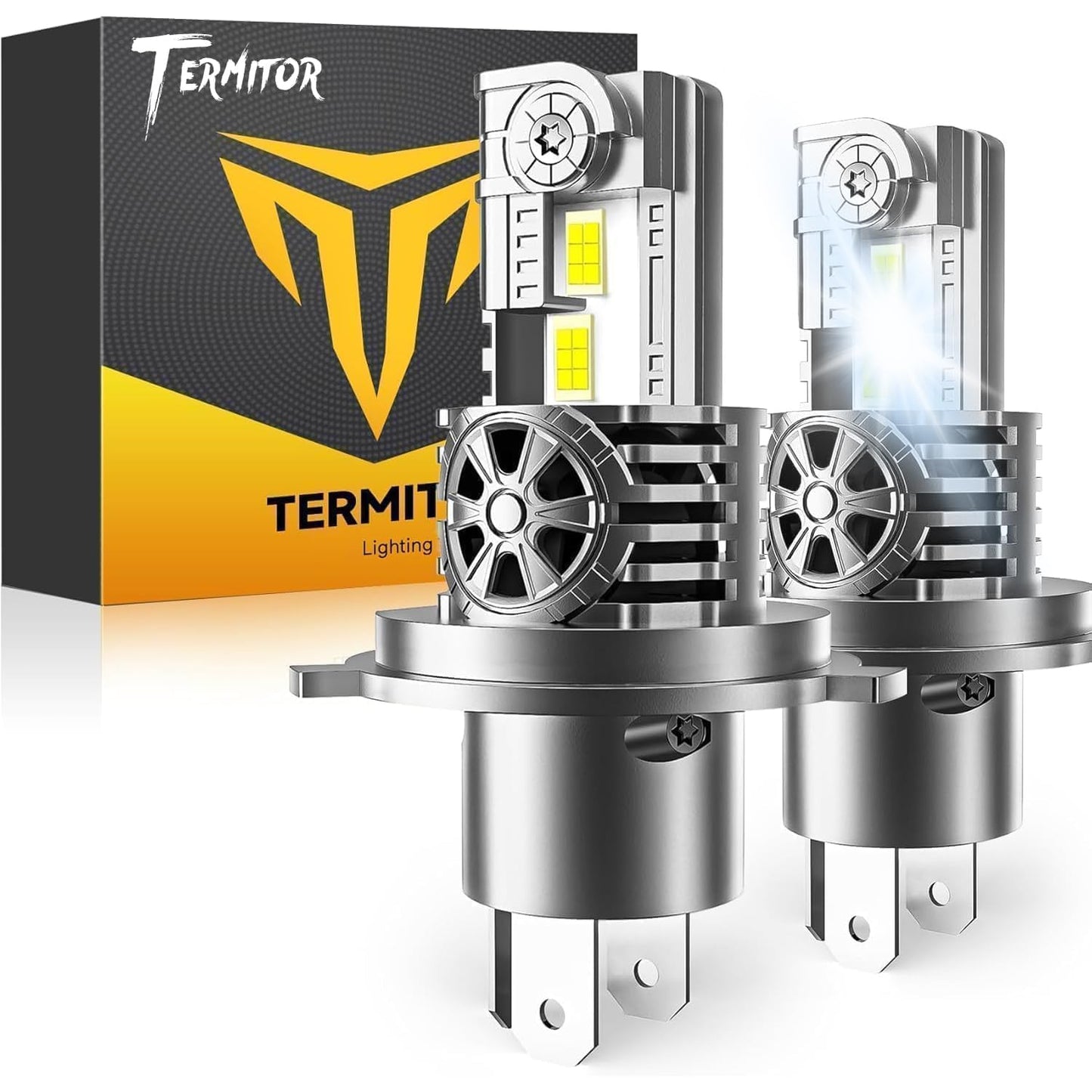 Termitor Bombillas Automotrices H4/9003/HB2 (Paquete de 2)