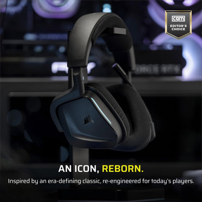 Corsair Auriculares Inalámbricos para Juegos Void v2 (Carbono)