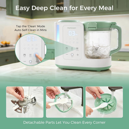 Momcozy AutoMeal Procesador de Alimentos para Bebé (15oz)