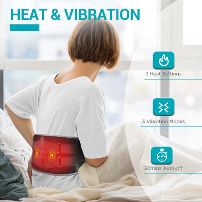 Comfytemp Almohadilla Térmica Inalámbrica con Masajeador