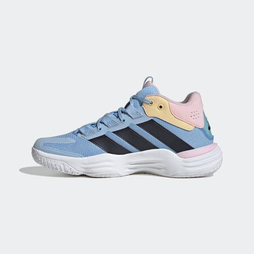 adidas Womens Courtstabil Volleyball Volleyball Sneakers Shoes - Blue -