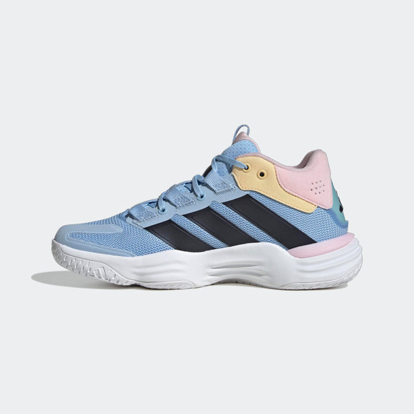 adidas Womens Courtstabil Volleyball Volleyball Sneakers Shoes - Blue -