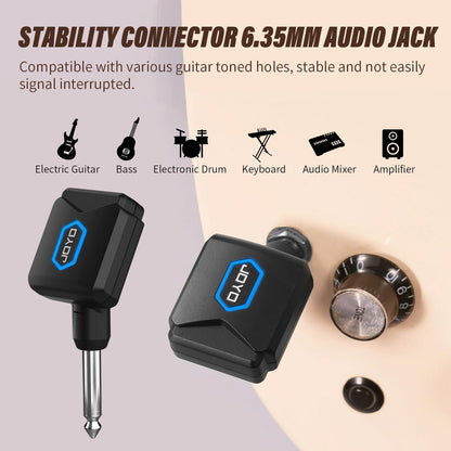 JOYO Sistema de Guitarra Inalámbrico 5.8GHz (JW-06)