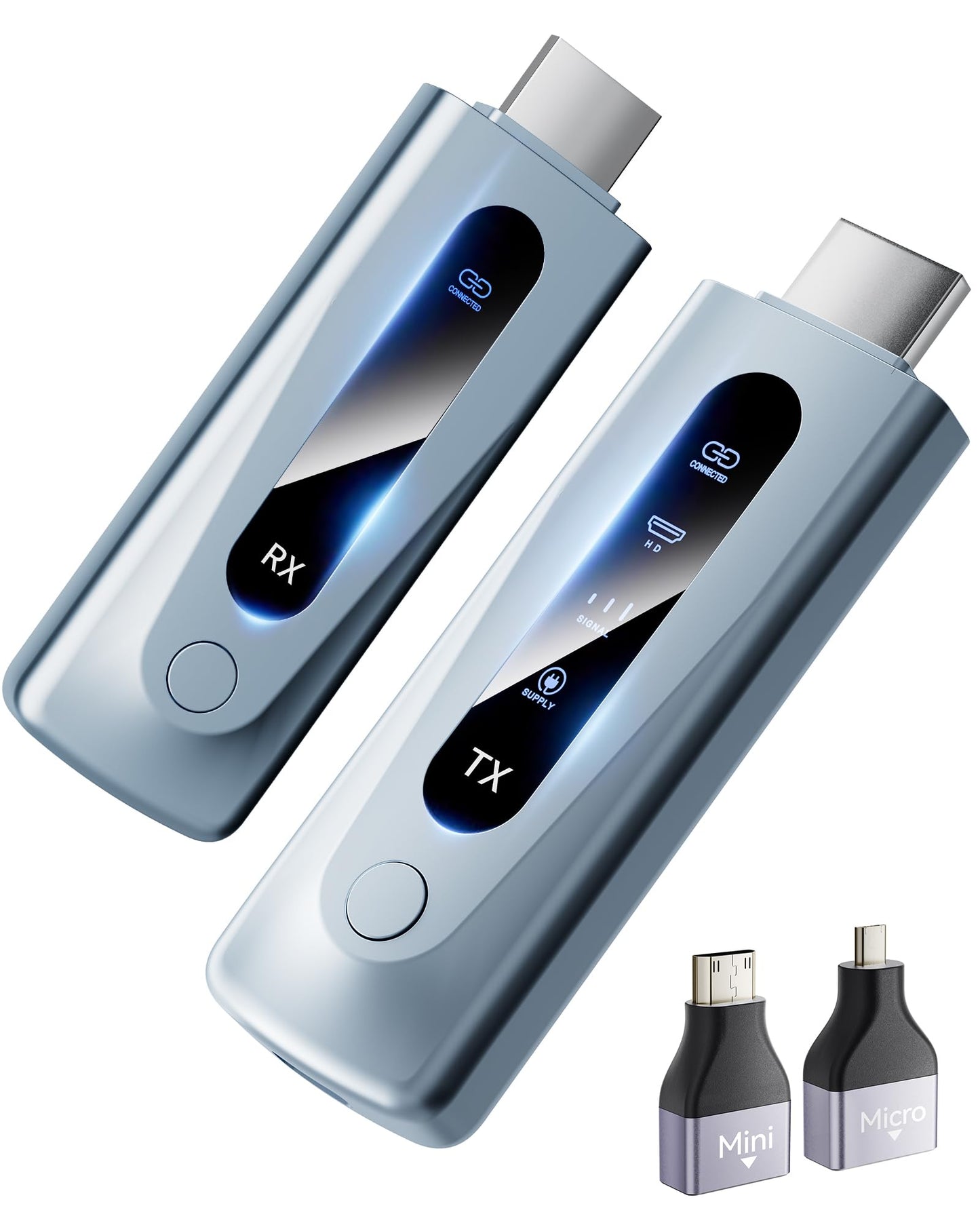 BRAIDOL Kit Extensor Transmisor y Receptor Inalámbrico HDMI (1080P)