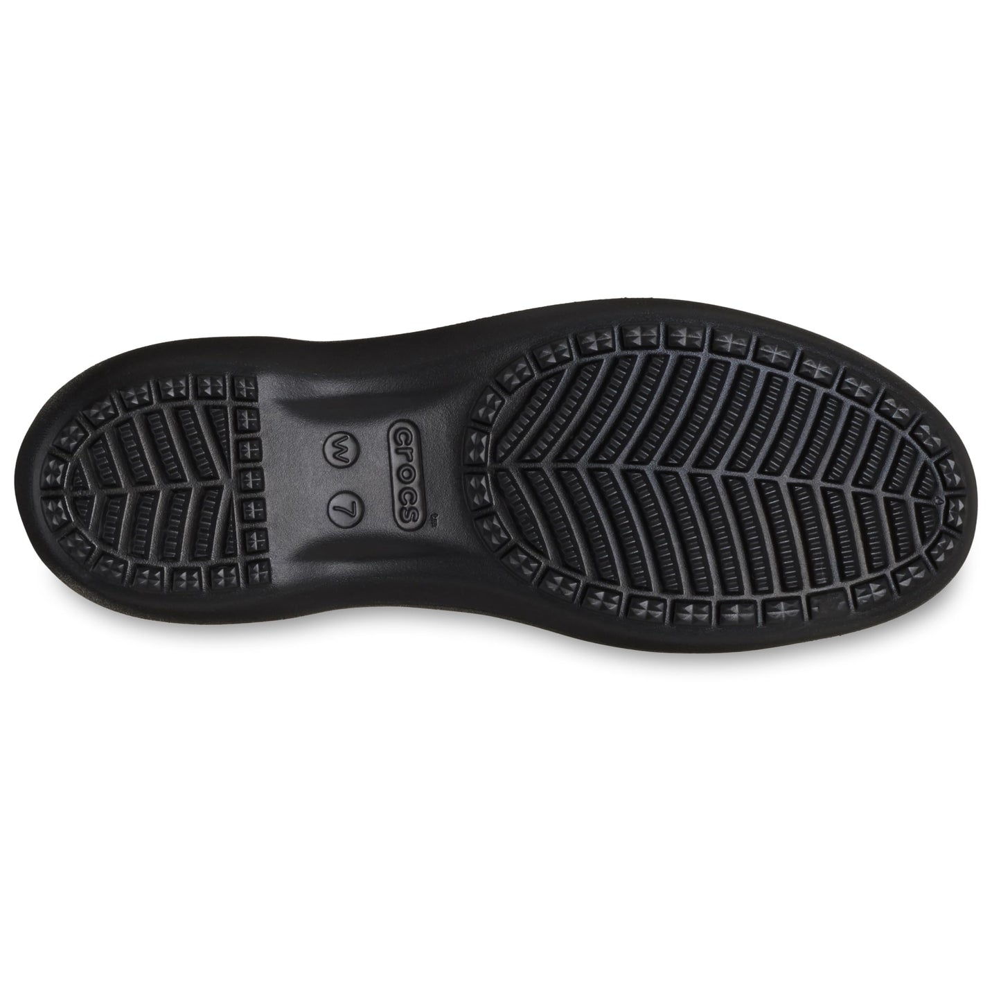 Crocs Zapatos Planos Tipo Ballet Kadee para Mujer (Negro / Talla 8)