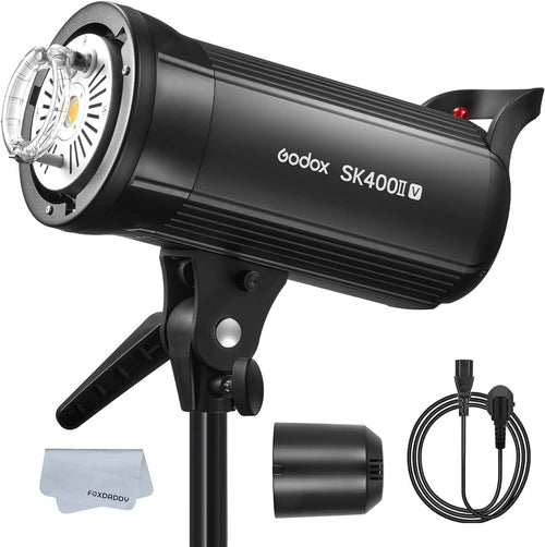 GODOX Luz Estroboscópica de Estudio SK400II-V Nueva Actualización (400Ws)