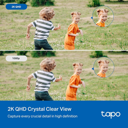 TP-Link Tapo Cámara de Seguridad WiFi para Exteriores 2K QHD (Tapo C520WS)