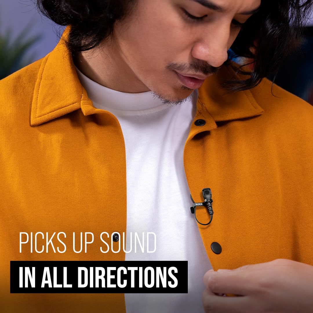 RØDE Lavalier II Ultra-Low-Profile Lavalier Microphone, Auxiliary Connectivity