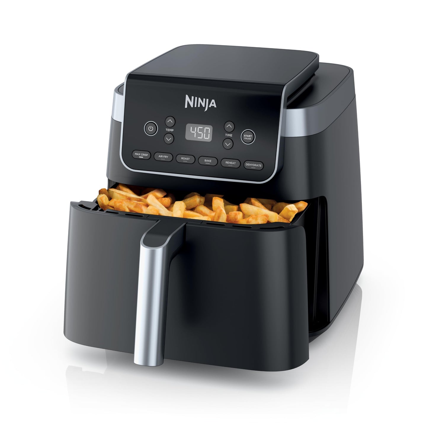 Ninja Freidora de Aire XL con MaxCrisp de 6.5 QT (AF181 / Grey)