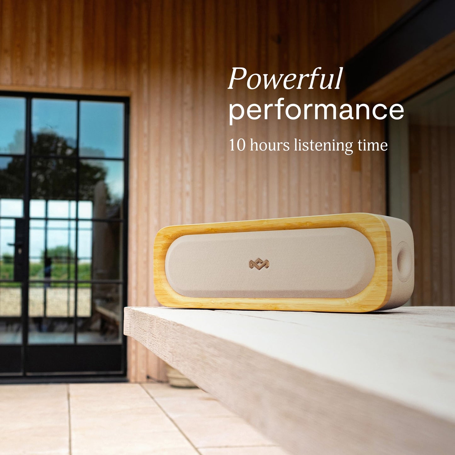 House of Marley Get Together 3 Altavoz Bluetooth (Crema / 10 Horas)