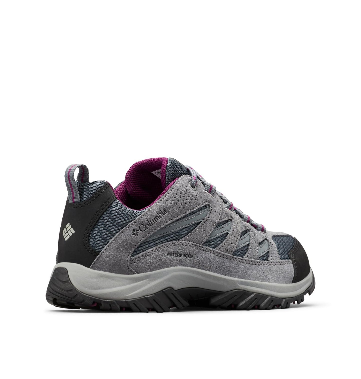 Columbia Womens Crestwood Waterproof, Graphite/Wild Iris