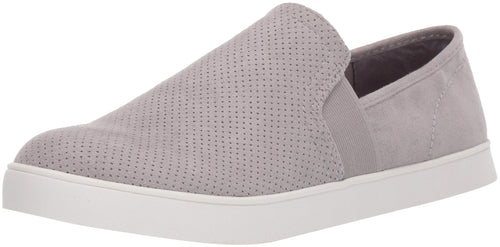 Dr. Scholl's Shoes Women's Luna Sneaker, Grey Cloud Microfiber Perforated