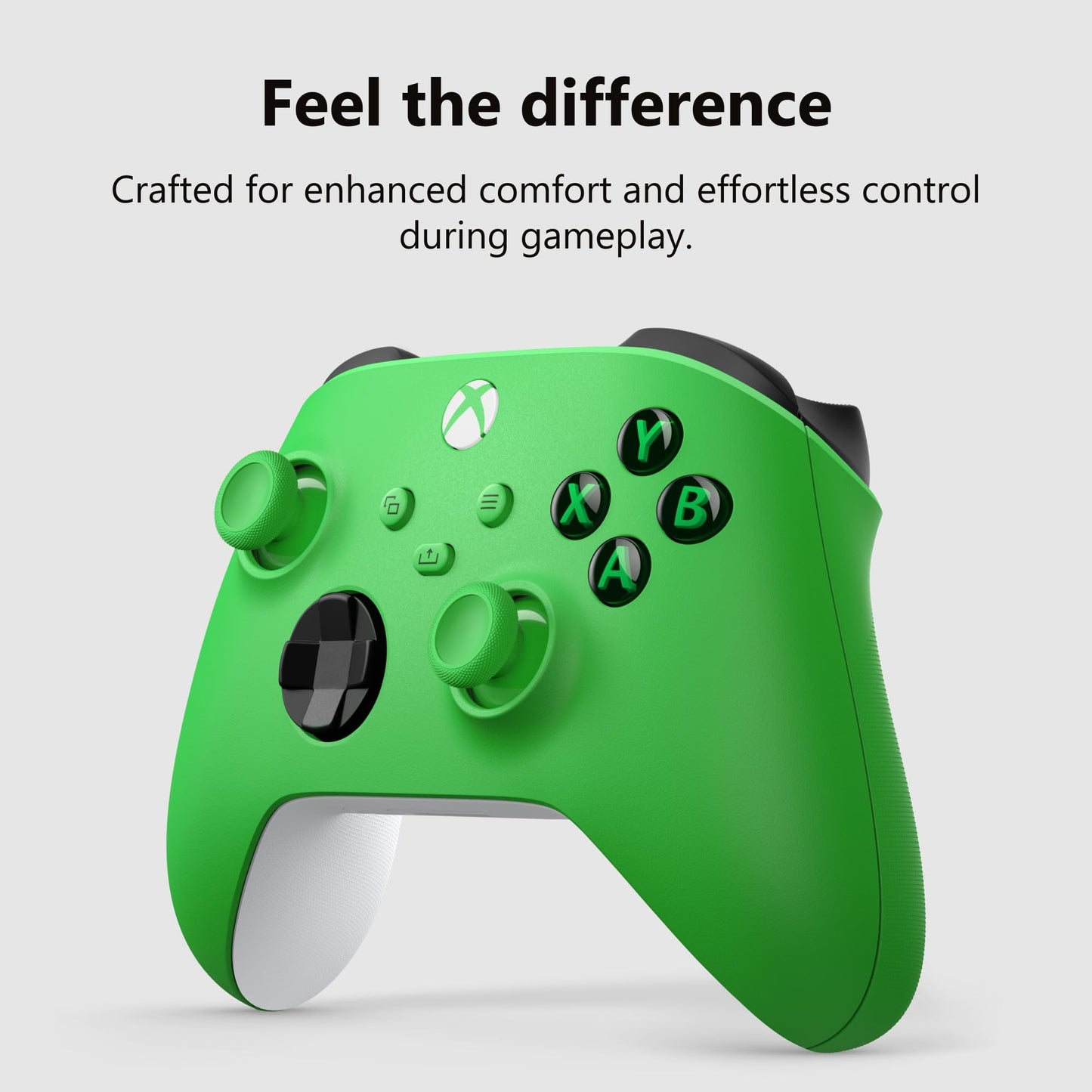 Xbox Wireless Gaming Controller | Velocity Green | Console, PC, & Android | Textured Grip | Wireless, Bluetooth, USB-C Connectivity