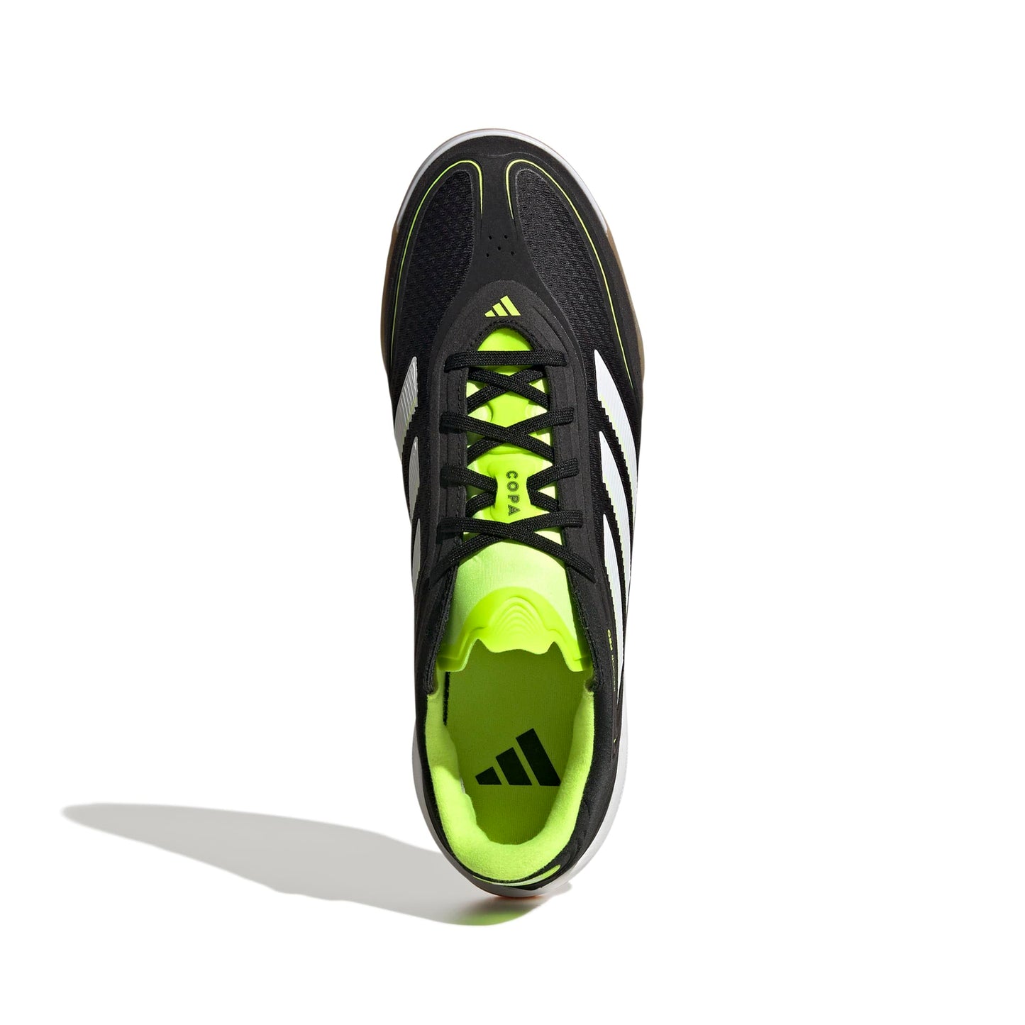 adidas Unisex-Adult Copa Pro Indoor, Black/White/Lucid Lemon