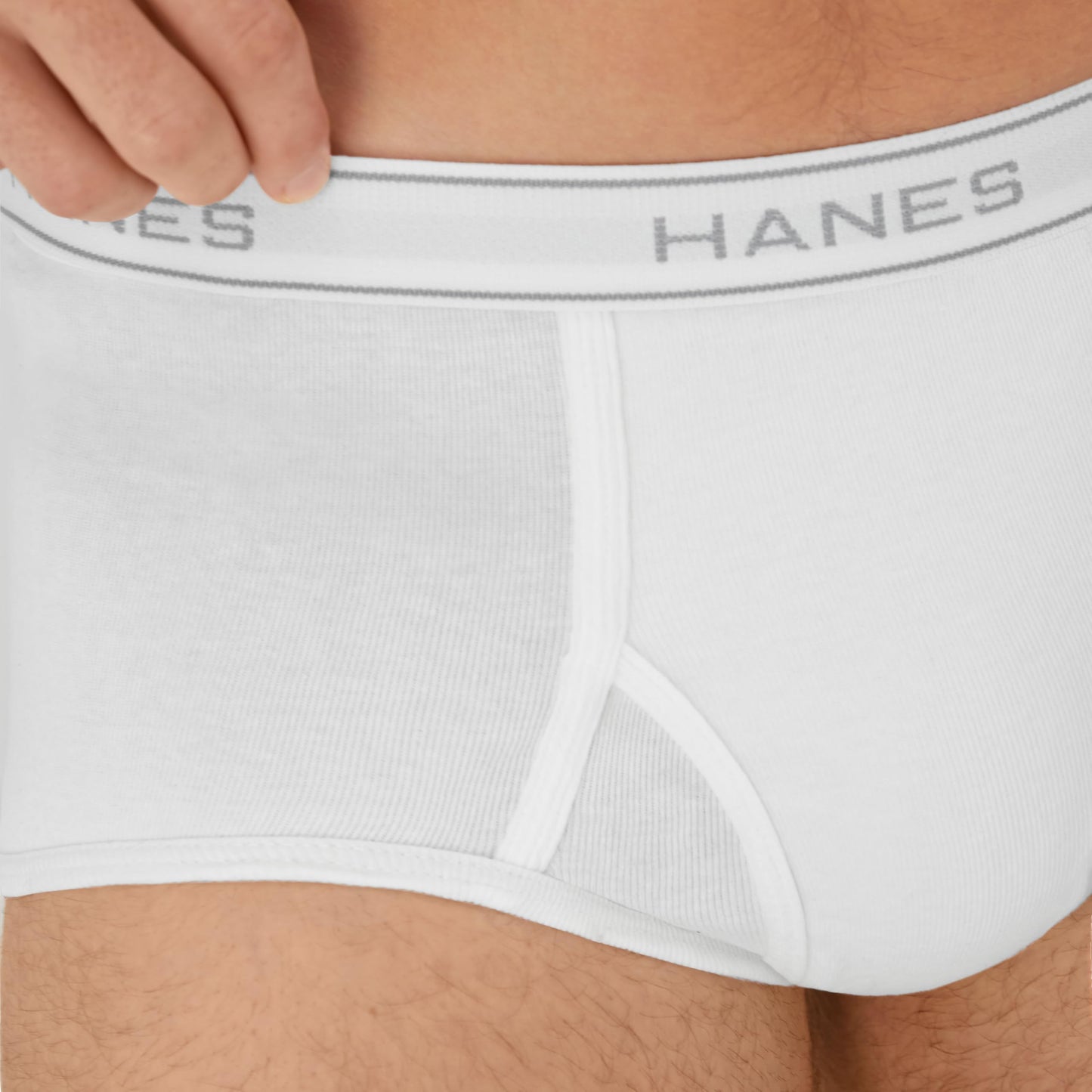 Hanes Calzoncillos de Algodón para Hombre (Paquete de 6 / Blanco)