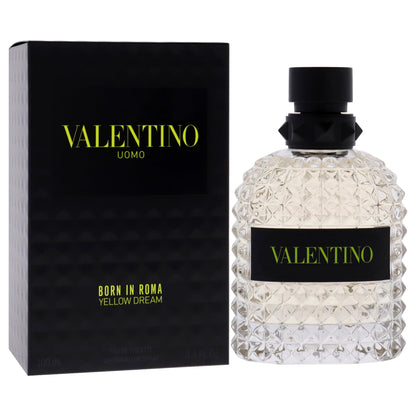Valentino Uomo Born In Roma Yellow Dream para Hombre EDT (3.4 fl oz)