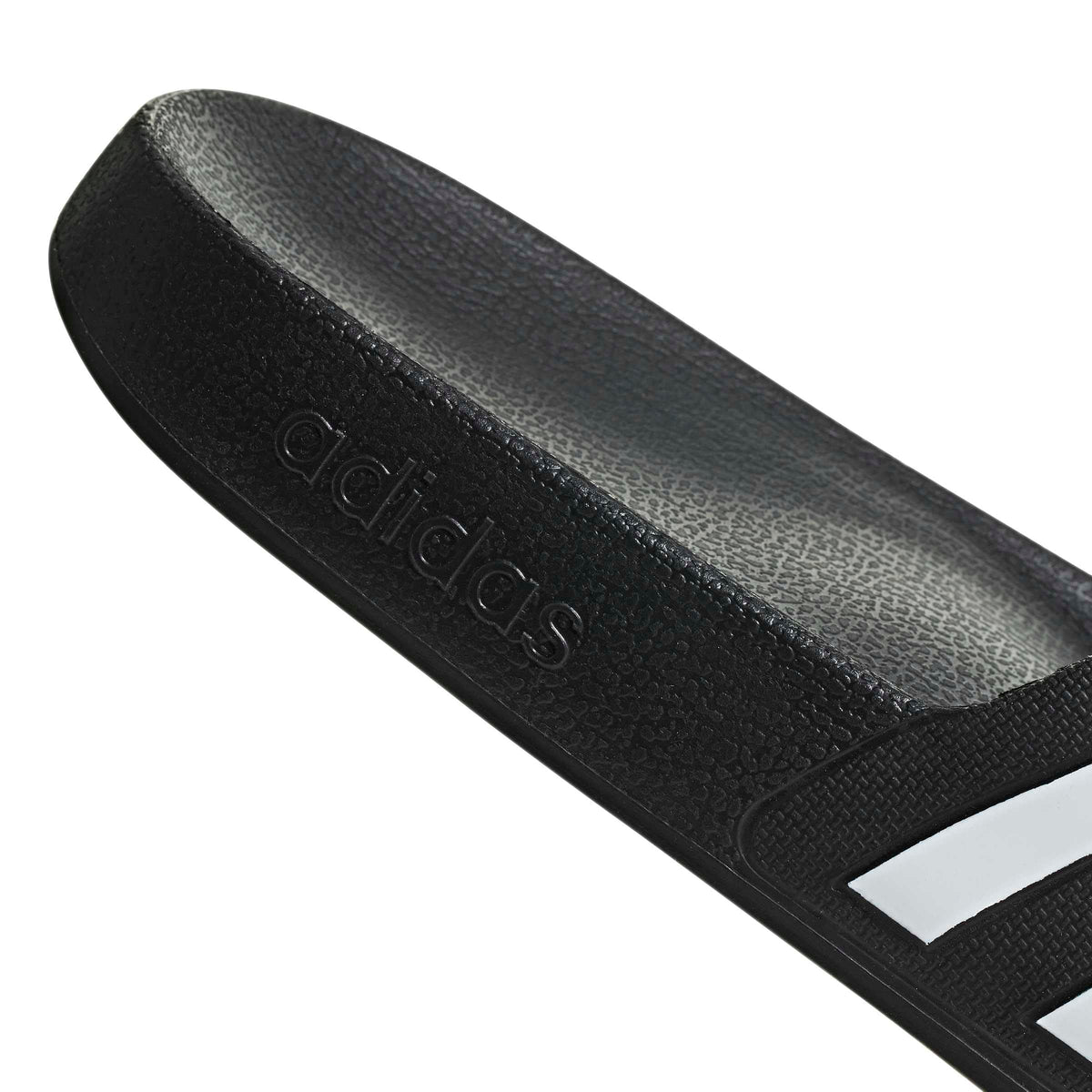 adidas unisex-adult Adilette Aqua Slides Black/White/Black 12