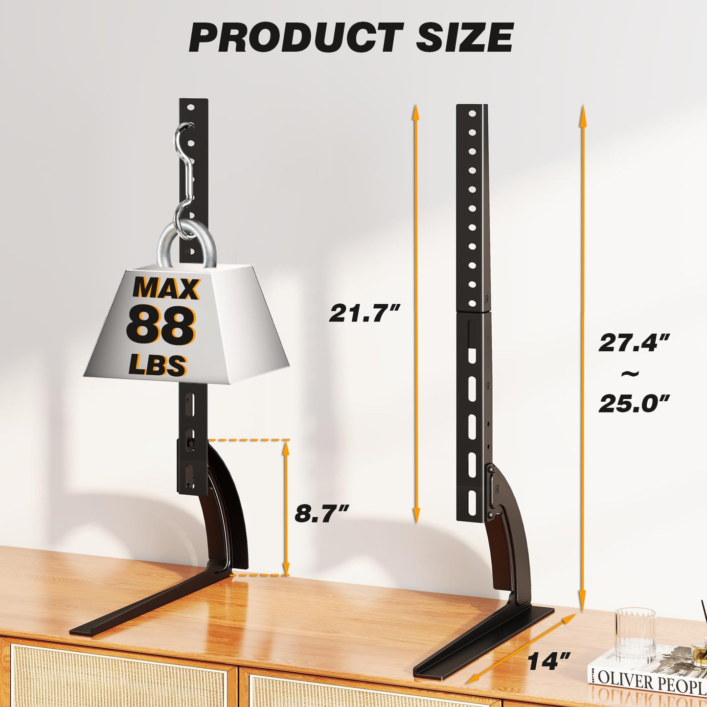 5Rcom Soporte Universal de Mesa para TV
