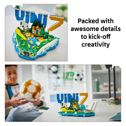 LEGO Editions Vini Jr. Momentos Destacados de Fútbol (43027)