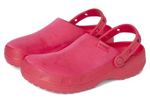 Crocs Unisex Classic Crafted Canvas Clogs Digital Raspberry Velvet