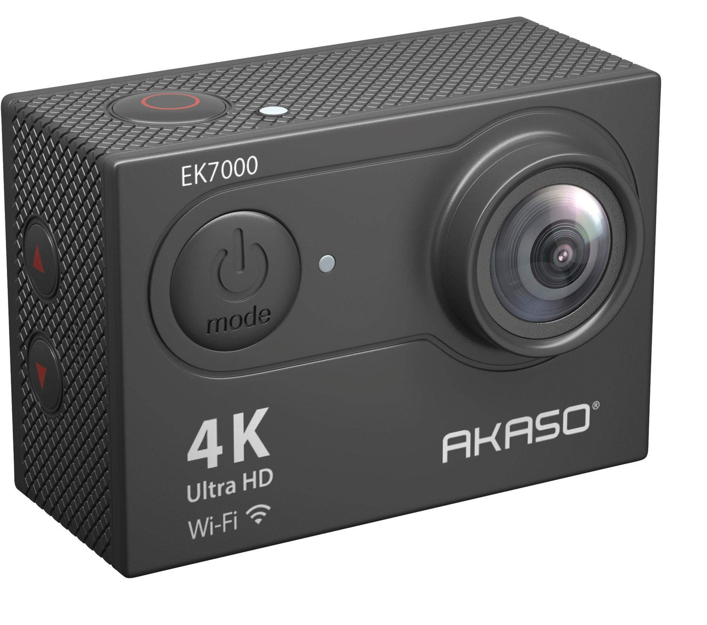 AKASO EK7000 4K30FPS 20MP WiFi Action Camera with EIS Ultra HD 131FT Waterproof Underwater Camera Remote Control 4X Zoom Support External Microphone Black