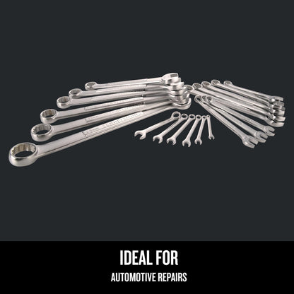 CRAFTSMAN Combination Wrench Set, Metric, 20 Piece (CMMT12068)